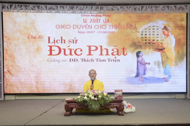 The 2nd Day of Temporary Ordination for Children